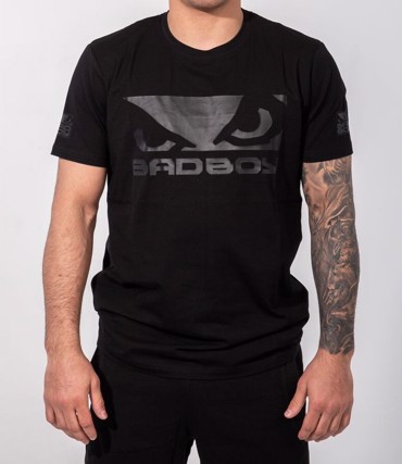 BAD BOY EYES TSHIRT- black